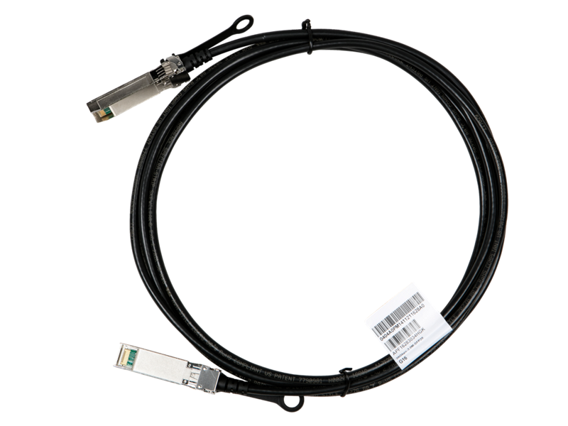 HPE X240 25G SFP28 to SFP28 3m Direct Attach Copper Cable, JL295A