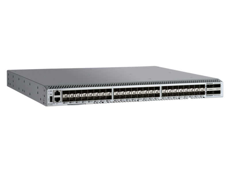 HPE SN6600B 32Gb 48/24 16Gb 短波 SFP+ 光纤通道交换机 Right facing