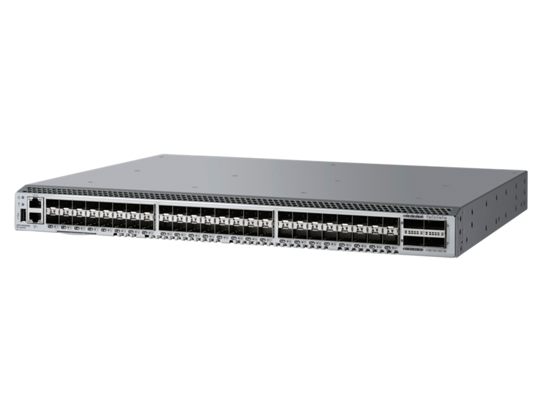 HPE SN6600B 32Gb 48/24 16Gb 短波 SFP+ 光纤通道交换机 Left facing