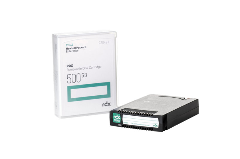 HPE RDX 500GB Removable Disk Cartridge