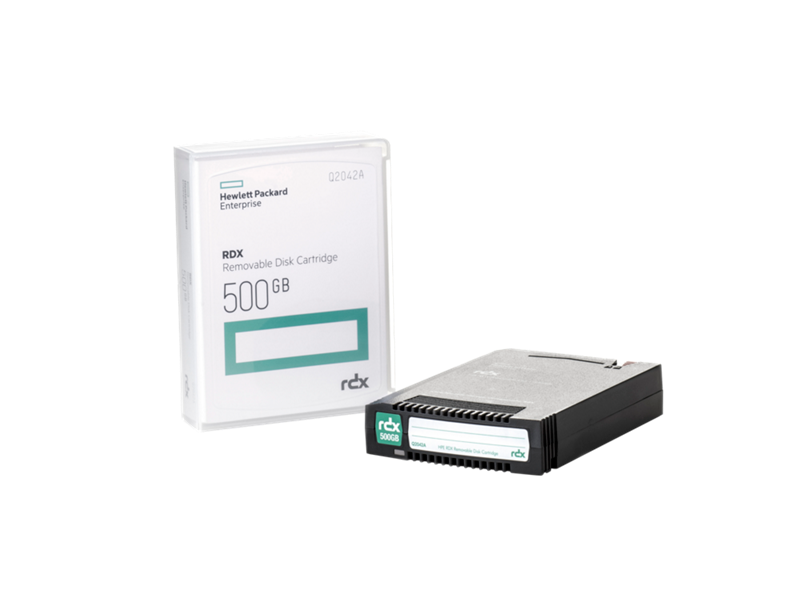 HPE RDX 500GB Removable Disk Cartridge