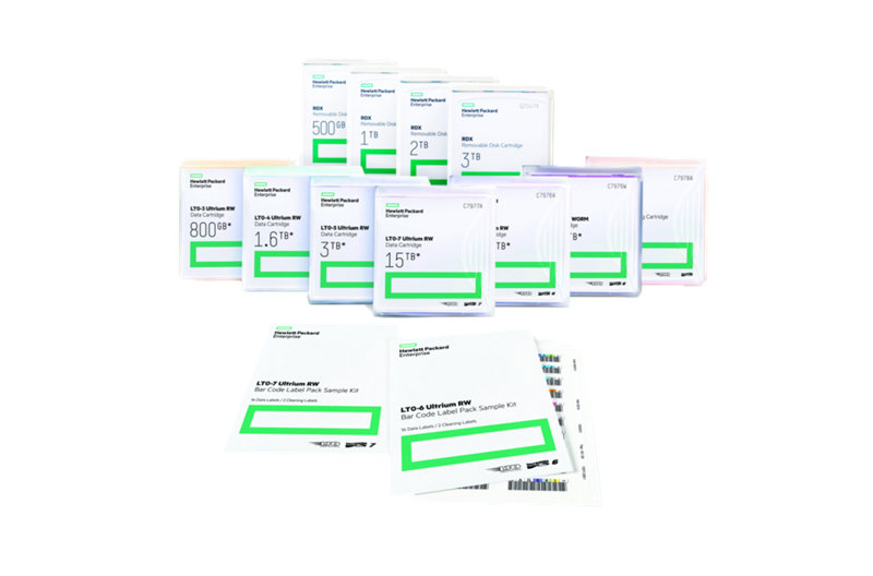 HPE LTO-4 Ultrium WORM Bar Code Label Pack