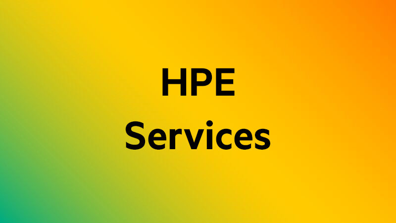 HPE Services Default Big Series