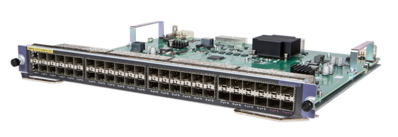 HPE FlexNetwork 7500 44-port GbE SFP/4-port 10GbE SFP/SFP+ with MACsec SE Module, JH431A