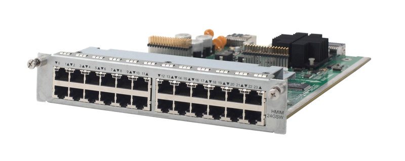 HPE MSR 24-port Gig-T Switch HMIM Module, JG426A