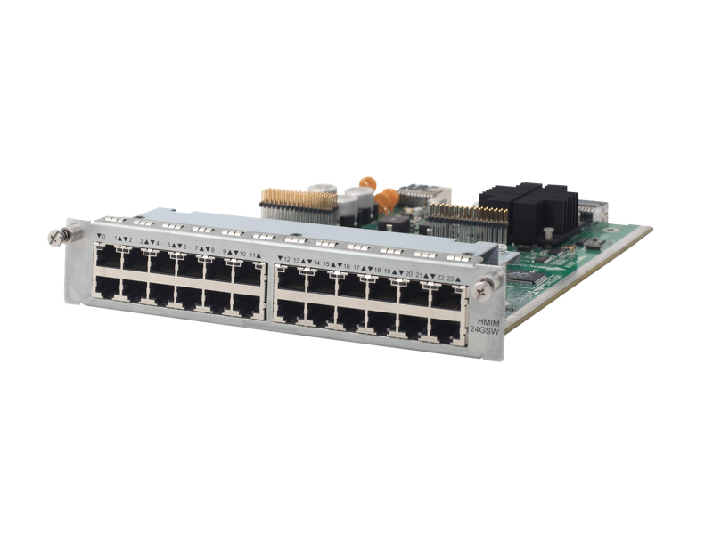 HPE MSR 24-port Gig-T Switch HMIM Module, JG426A