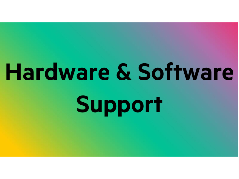 HPE Aruba Networking 3Y Software+Technical Support Vol T2 8360 Switch SVC Center facing