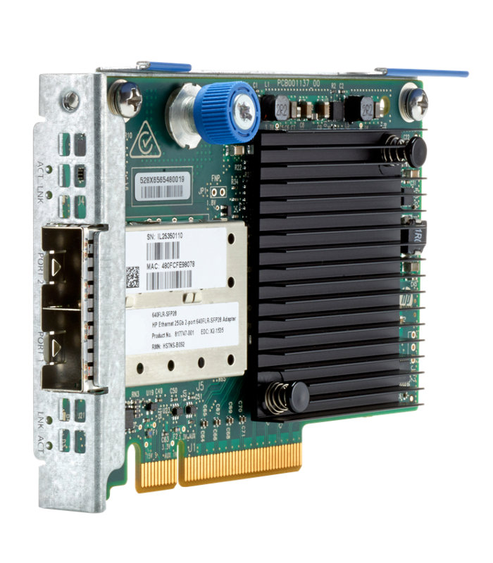 HPE Ethernet 10/25Gb 2-port 640FLR-SFP28 Adapter | HPE Store US