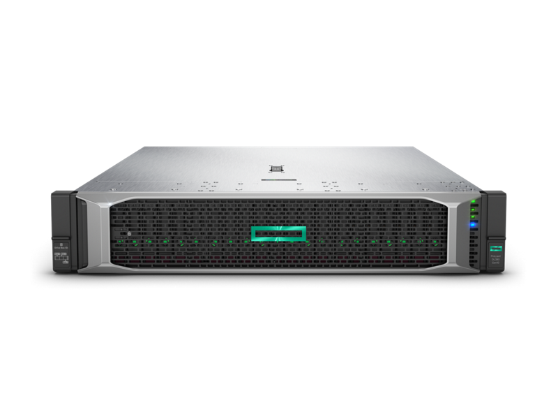 HPE ProLiant DL380 Gen10 4208 1P 32GB-R P816i-a NC 12LFF 800 瓦冗余电源服务器 Center facing