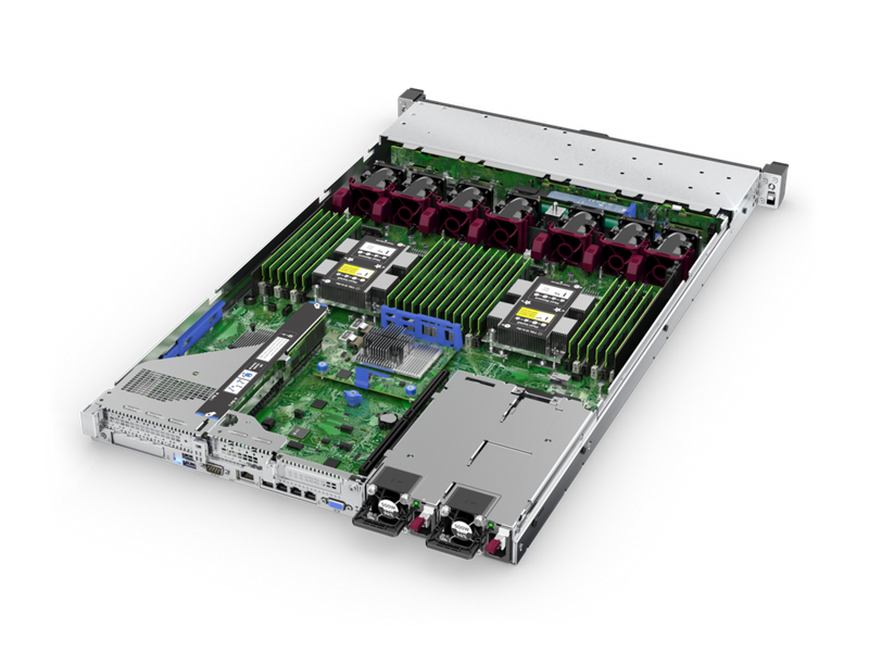 HPE ProLiant DL360 Gen10 4208 1P 16GB-R P408i-a NC 8SFF 500 瓦电源服务器 Detail view