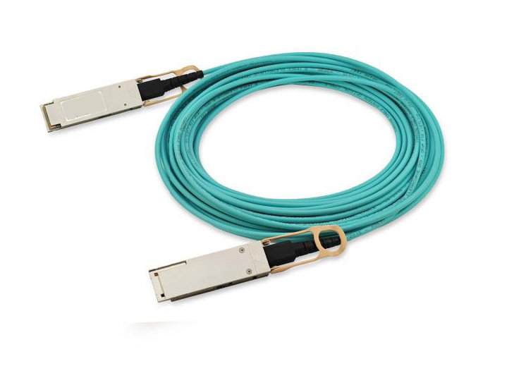 Cable óptico activo QSFP28 100G