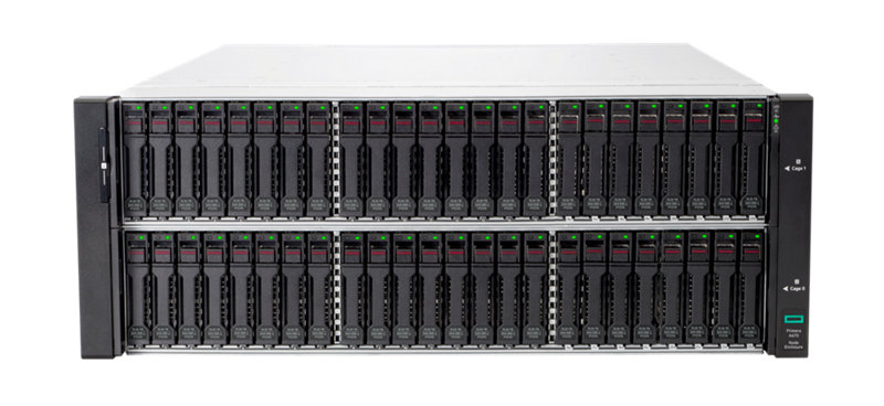 HPE Primera A670 2-node Controller Detail view