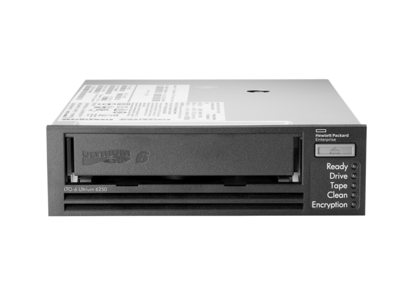 HPE StoreEver LTO-6 Ultrium（傲群）6250 内置磁带机 Center facing