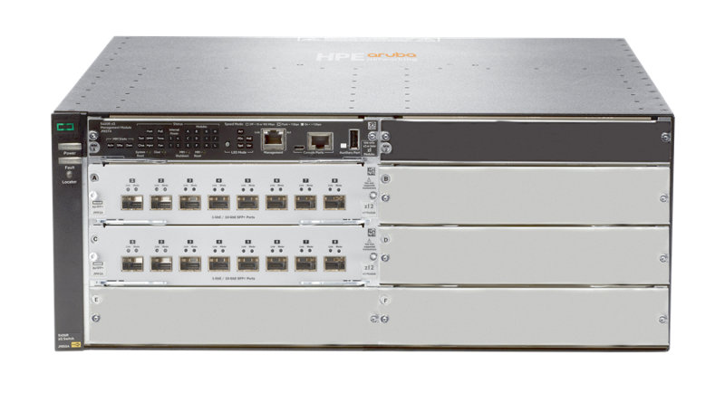 Aruba 5406R 16-port SFP+ (No PSU) v3 zl2 Switch