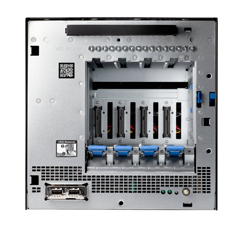 HPE Microserver Gen10- Rear facing