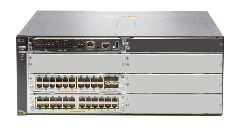 Aruba 5406R 44GT PoE+ and 4-port SFP+ (No PSU) v3 zl2 Switch