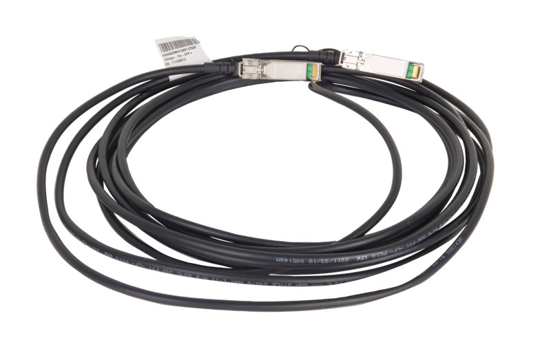 HPE BladeSystem c‑Class 10GbE SFP+ to SFP+ 5m Direct Attach Copper