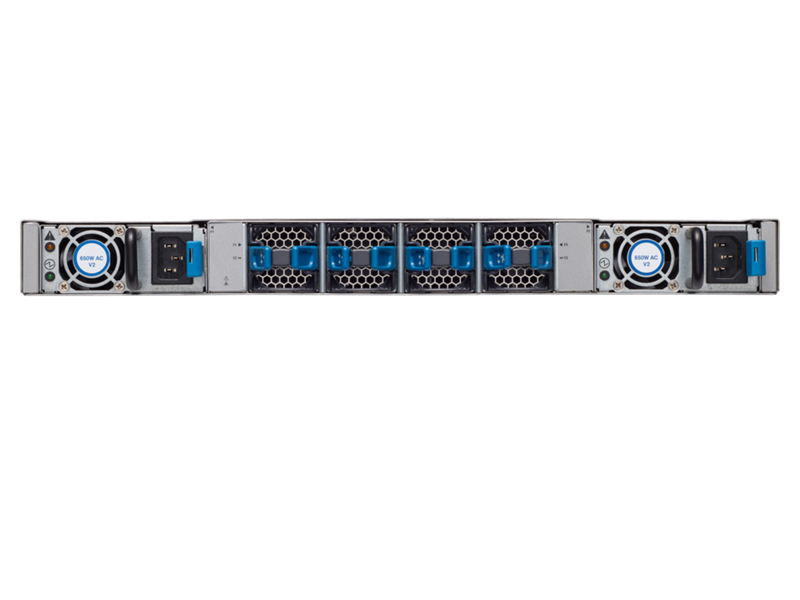 Commutateur Fibre Channel HPE SN6620C 32Gb 24 ports 32Gb Ondes courtes SFP+ Rear facing