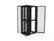 HPE P9K10A 42U 600mmx1200mm G2 Kitted Advanced Shock Rack with Side Panels and Baying