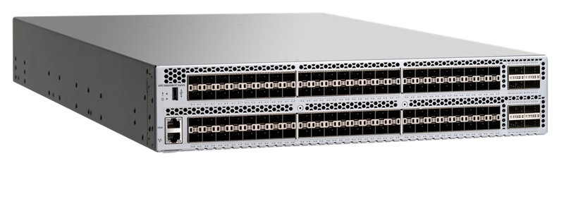 HPE SN6650B 32Gb 128/96 Power Pack+ 96‑port 32Gb Short Wave SFP+ Integrated Fibre  Channel Switch | HPE Store US