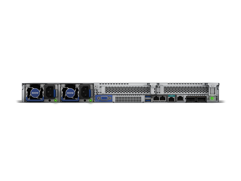 HPE Cloudline CL2100 Gen10 Server - Rear