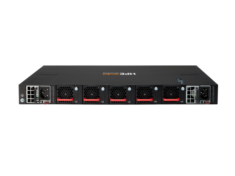 HPE Aruba Networking 8320 48p 10G SFP/SFP+ and 6p 40G QSFP+ with X472 5 Fans 2 Power Supply Switch Bundle HPE Aruba Networking 8320 48p 10G SFP/SFP+ and 6p 40G QSFP+ with X472 5 Fans 2 Power Supply Switch Bundle