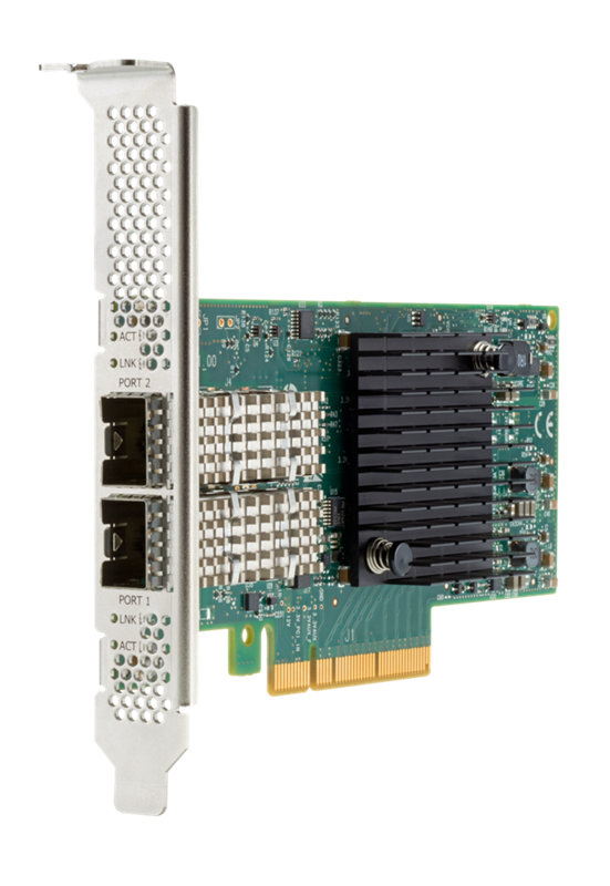 HPE Ethernet 10/25Gb 2-port SFP28 MCX4121A-ACUT Adapter | HPE