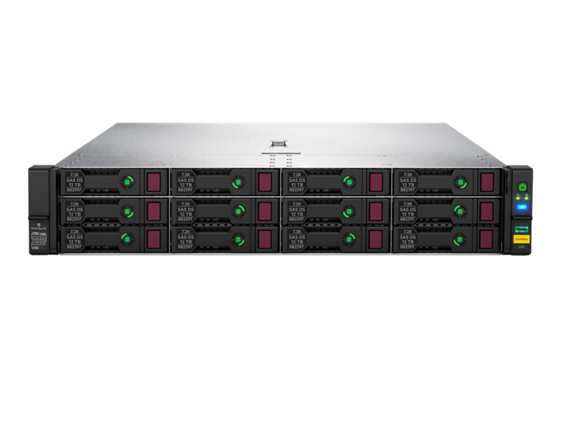 HPE StoreEasy 1660 32TB SASストレージ、Microsoft Windows Server IoT 2019 Center facing