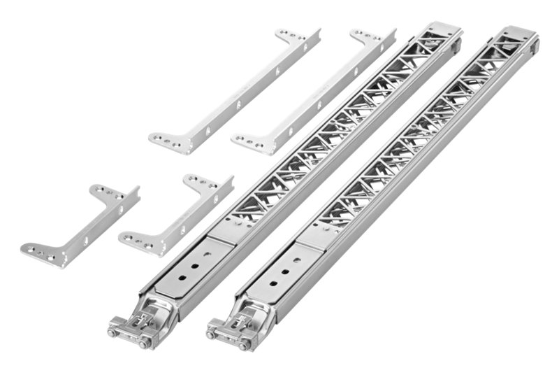 HPE Aruba Networking X450 4U/7U Universal 4-Post Rack Mounting Kit, 5400R switch series