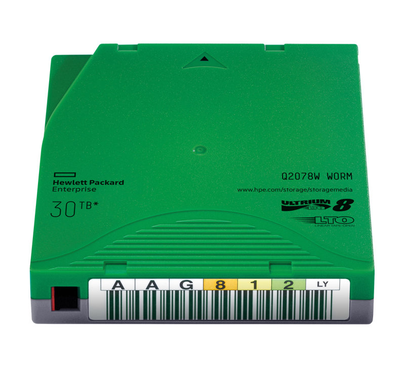 HPE LTO-8 Ultrium 30TB WORMデータカートリッジ | HPE 日本 | OID1010419358