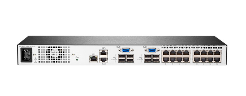 HPE 1x1x8 G4 KVM IP Console Switch