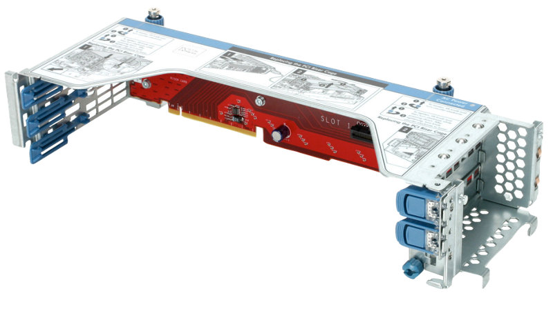 HPE DL360 Gen10 10SFF 8xCPU2 and 2xCPU1 NVMe Riser Kit | HPE Store US