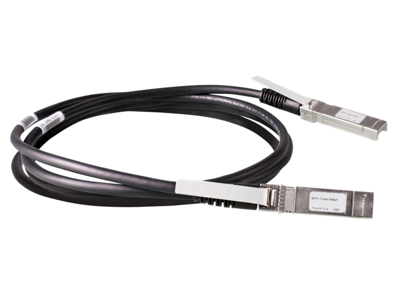 HPE FlexNetwork X240 10G SFP+ to SFP+ 3m Direct Attach Copper Cable, JD097C