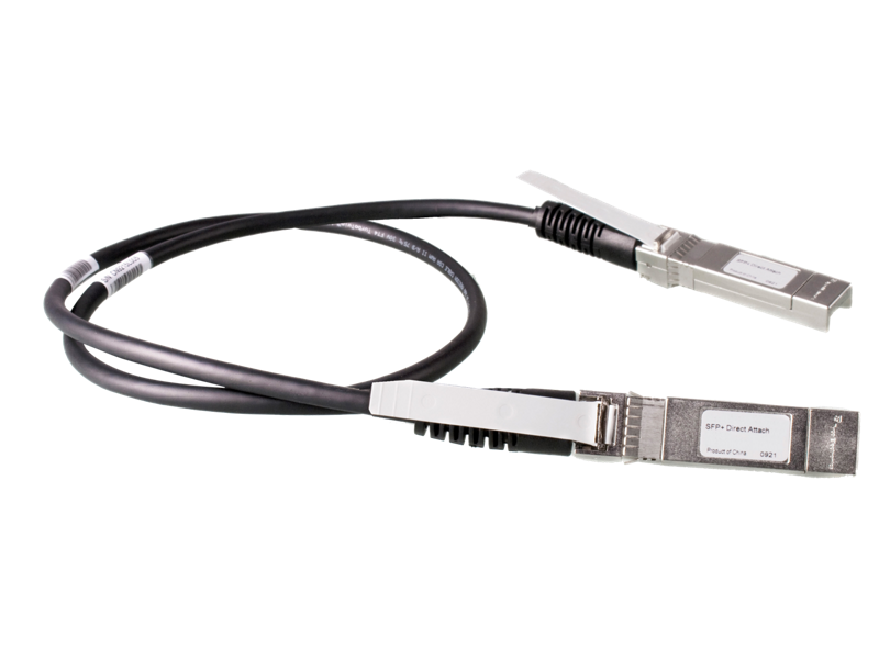 HPE FlexNetwork X240 10G SFP+ to SFP+ 0.65m Direct Attach Copper Cable, JD095C
