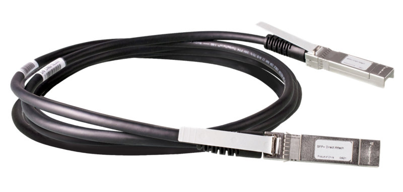 HPE FlexNetwork X240 10G SFP+ to SFP+ 5m Direct Attach Copper Cable, JG081C