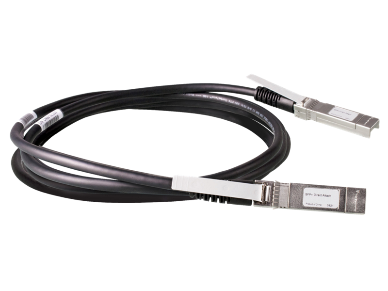 HPE FlexNetwork X240 10G SFP+ to SFP+ 5m Direct Attach Copper Cable, JG081C