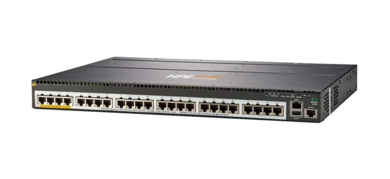 HPE Aruba Networking 2930M 24 HPE Smart Rate PoE+ 1-slot Switch