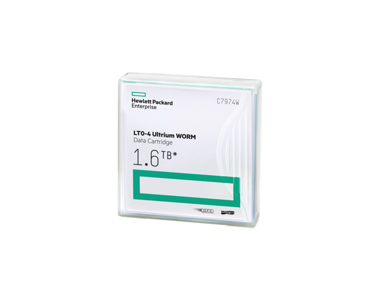 HPE LTO-4 Ultrium 1.6TB WORM Data Tape Cartridge