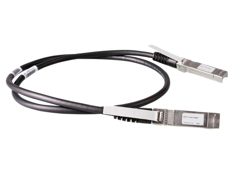 HPE FlexNetwork X240 10G SFP+ to SFP+ 1.2m Direct Attach Copper Cable, JD096C