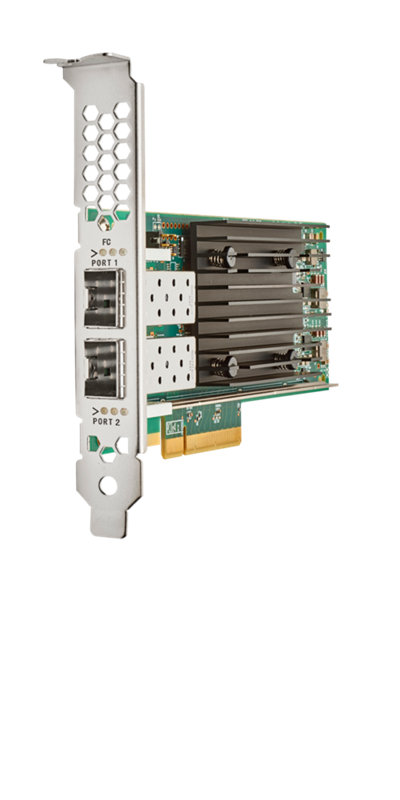 HPE SN1610Q 32Gb 2‑port Fibre Channel Host Bus Adapter | HPE Store US