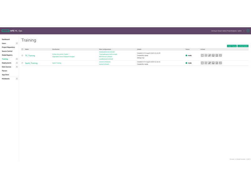 HPE Machine Learning Ops Software for HPE Apollo 1 Physical Core or 2 vCPUs 4yr E-LTU Detail view