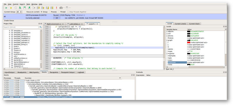 Arm High Performance Computing Tools Detail view