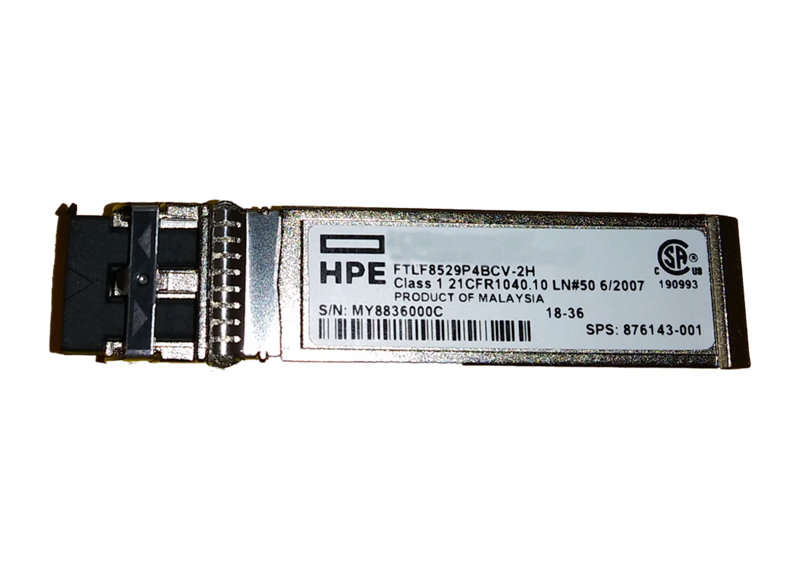 HPE 8Gb短波ファイバーチャネルSFP+ 1パックトランシーバー - 仕様 | HPE 日本 | OID3662834