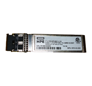 HPE 8Gb Short Wave Fibre Channel SFP+ 1 Pack Transceiver | HPE Store US