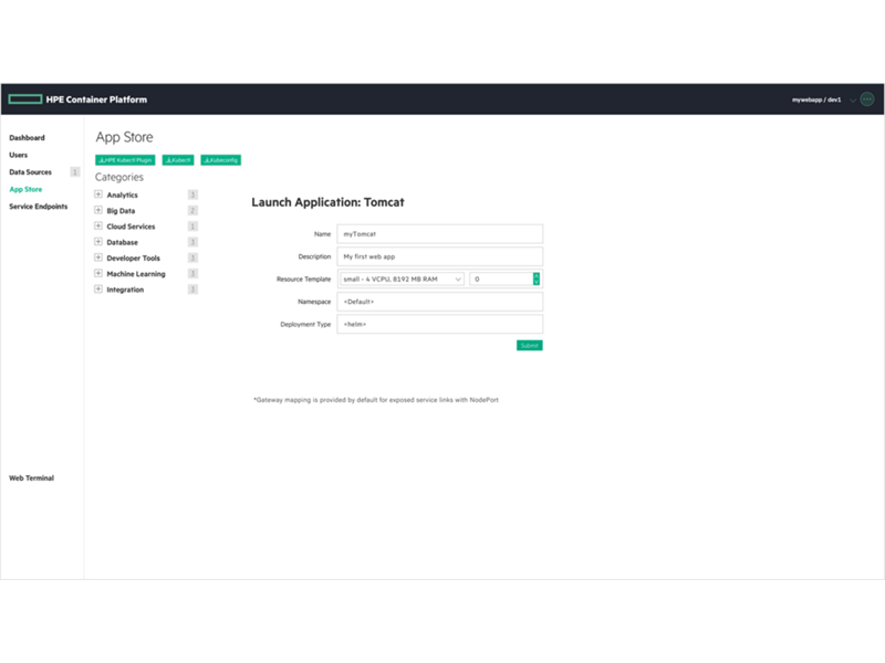 HPE Container Platform