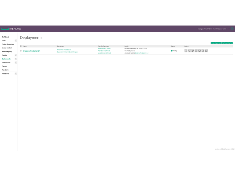 HPE Machine Learning Ops Software HPE Machine Learning Ops Software