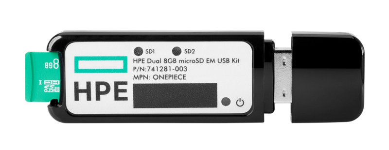 HPE 8GB Dual microSD USB Flash Drive