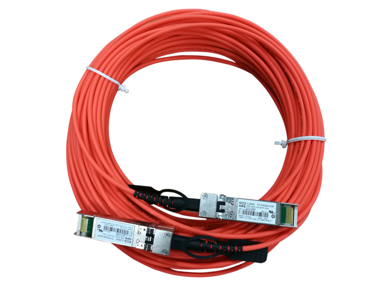 HPE X2A0 10G SFP+ to SFP+ 7m Active Optical Cable, JL292A