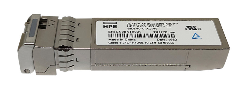 HPE X130 10G SFP+ LC BiDi 40km-Uplink Transceiver | HPE Store EMEA