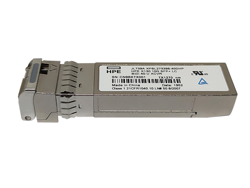 HPE X130 10G SFP+ LC BiDi 40km-Uplink Transceiver, JL739A